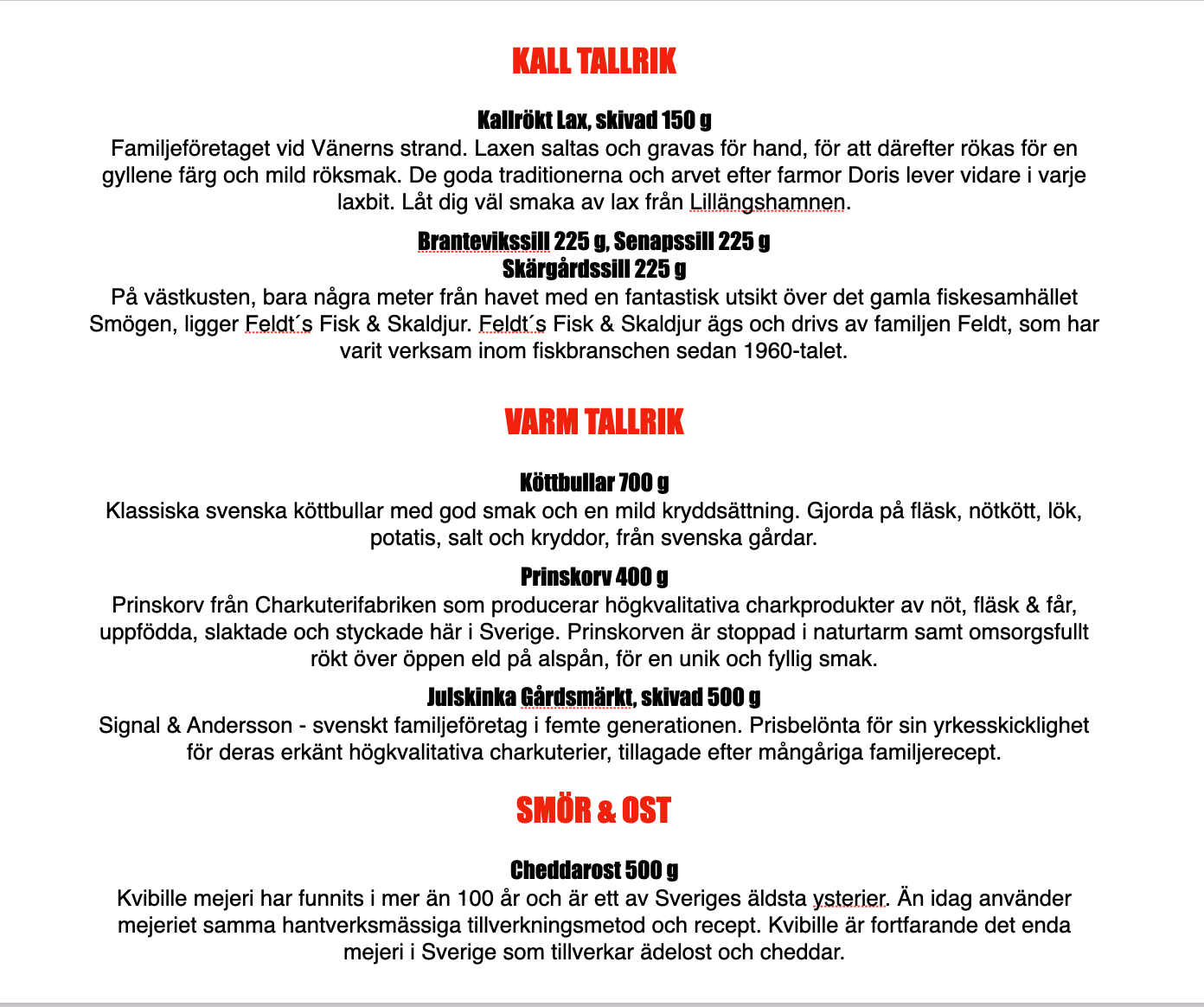 Jullåda 6-8 personer, 2925 g