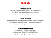 FÄRDIGLAGAD MIDDAG FRÅN GRUNDEN